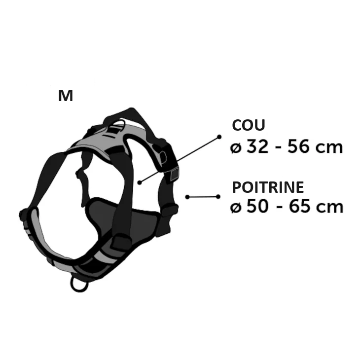 Harnais Chien Balou Jungle Camouflage M – Image 3