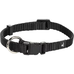 Flamingo Collier Chien Ziggy Nylon Noir