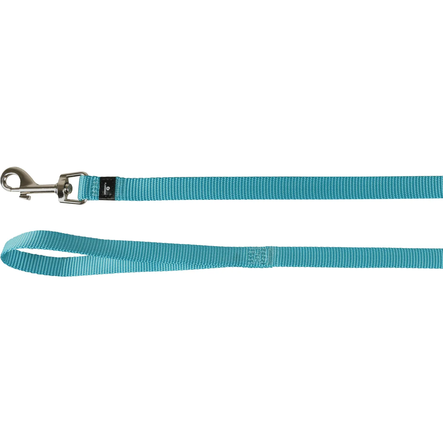 Flamingo Laisse Chien Ziggy Nylon Turquoise