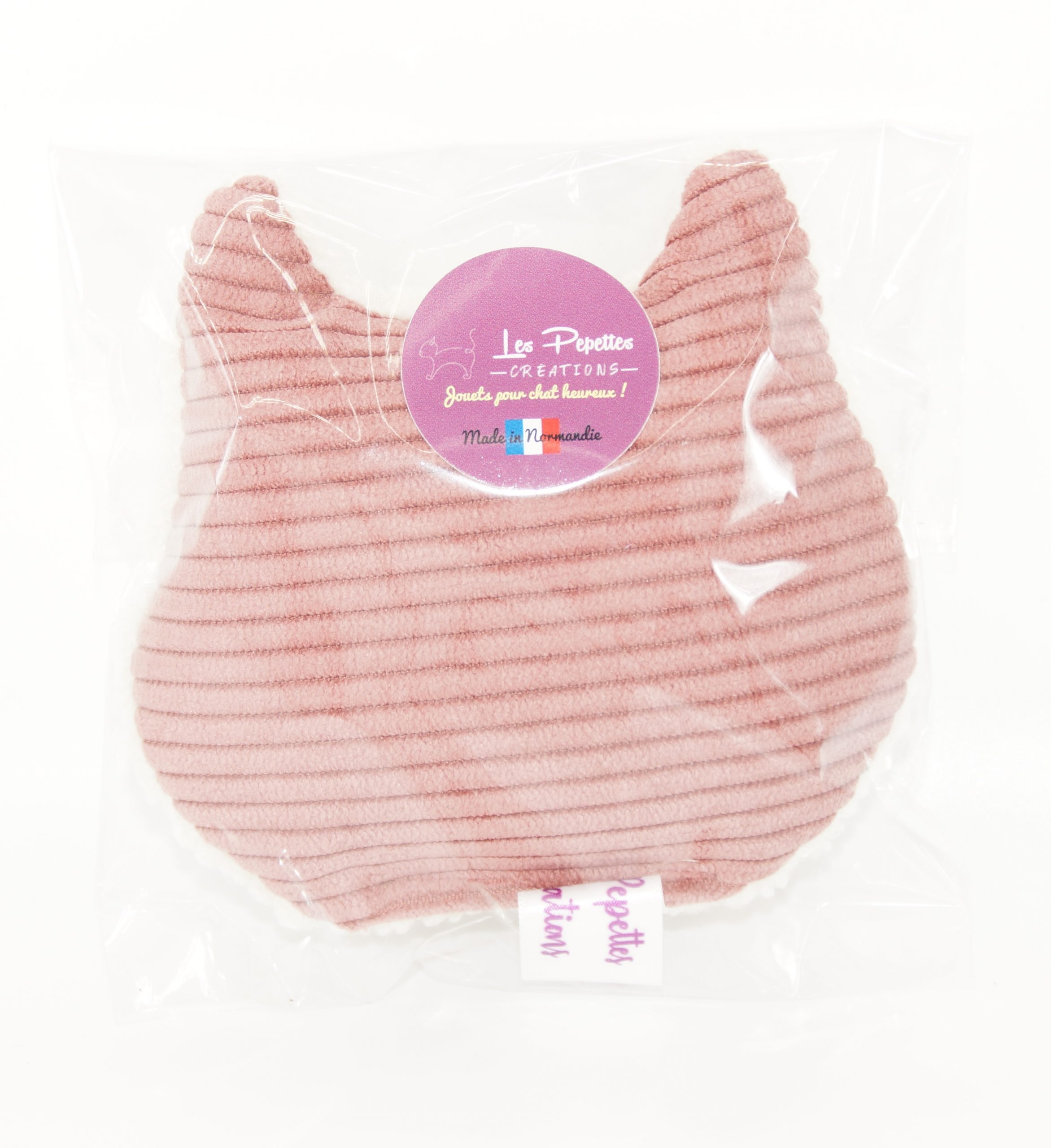 Les Pepettes Créations Doudou Pillow Cat Rose pour Chat