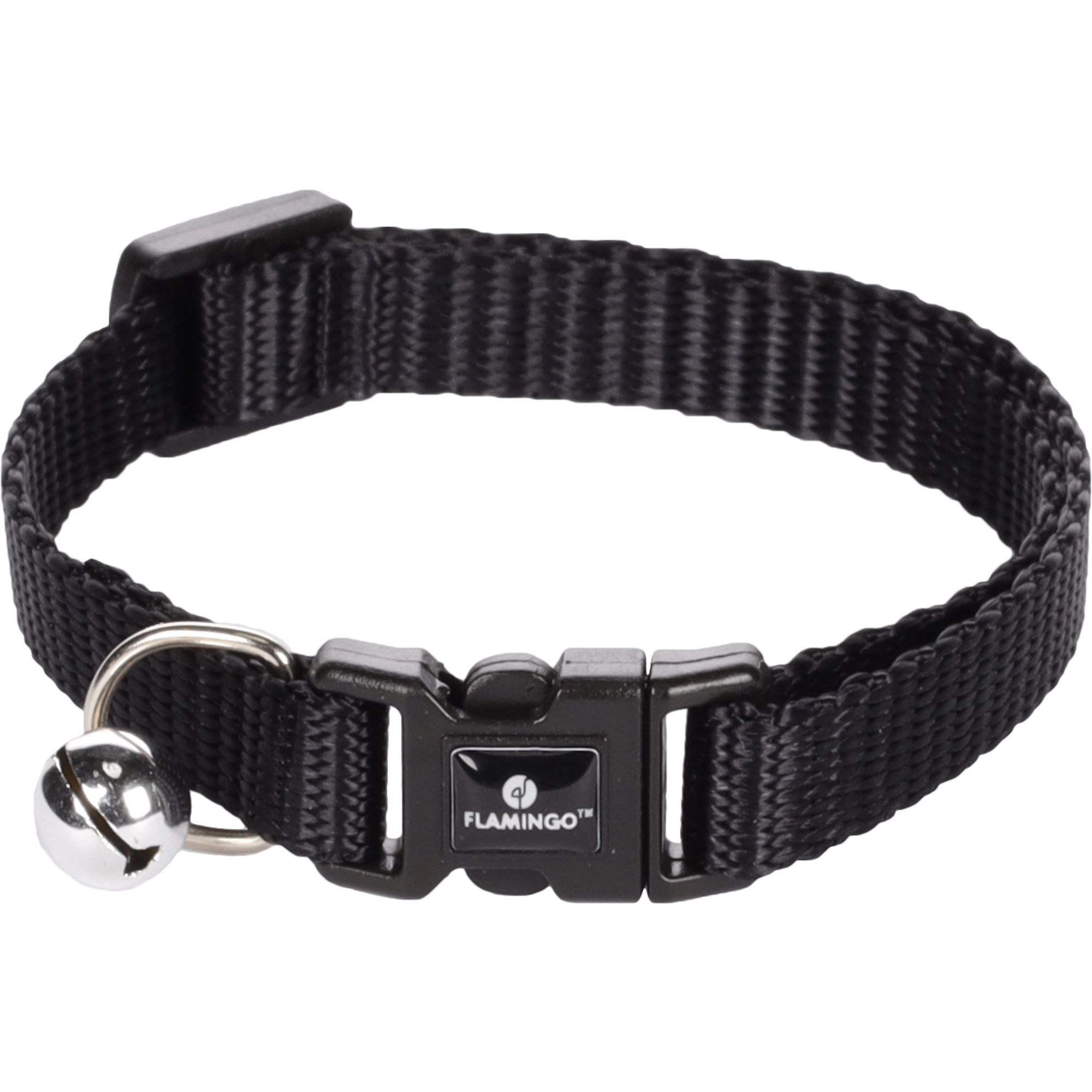 Flamingo Collier Chat Ziggi Noir