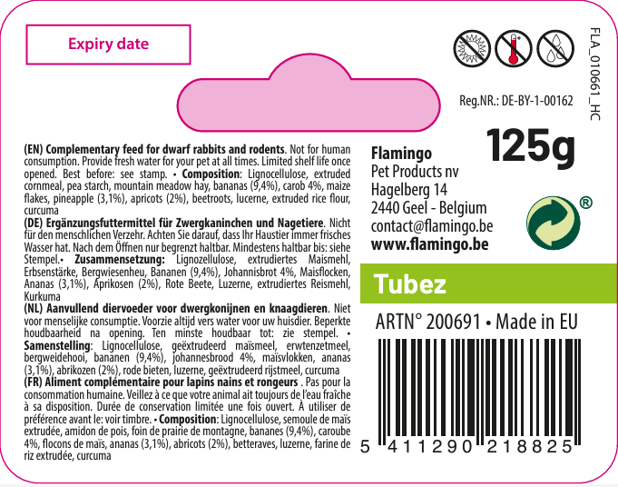 Flamingo Friandises Tunnel pour rongeur pour Rongeurs – Image 3