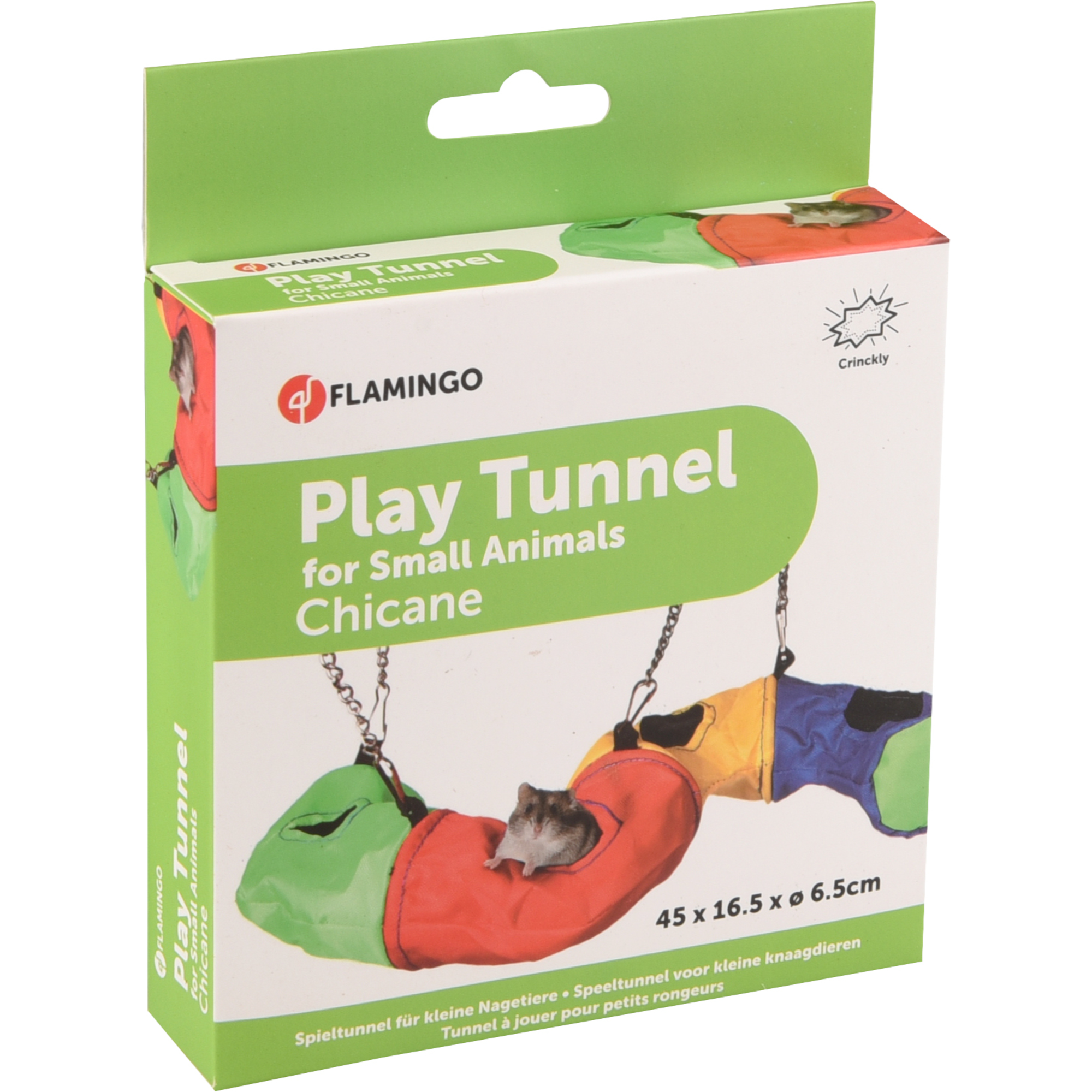 Flamingo Tunnel Chicane à suspendre pour rongeur – Image 4