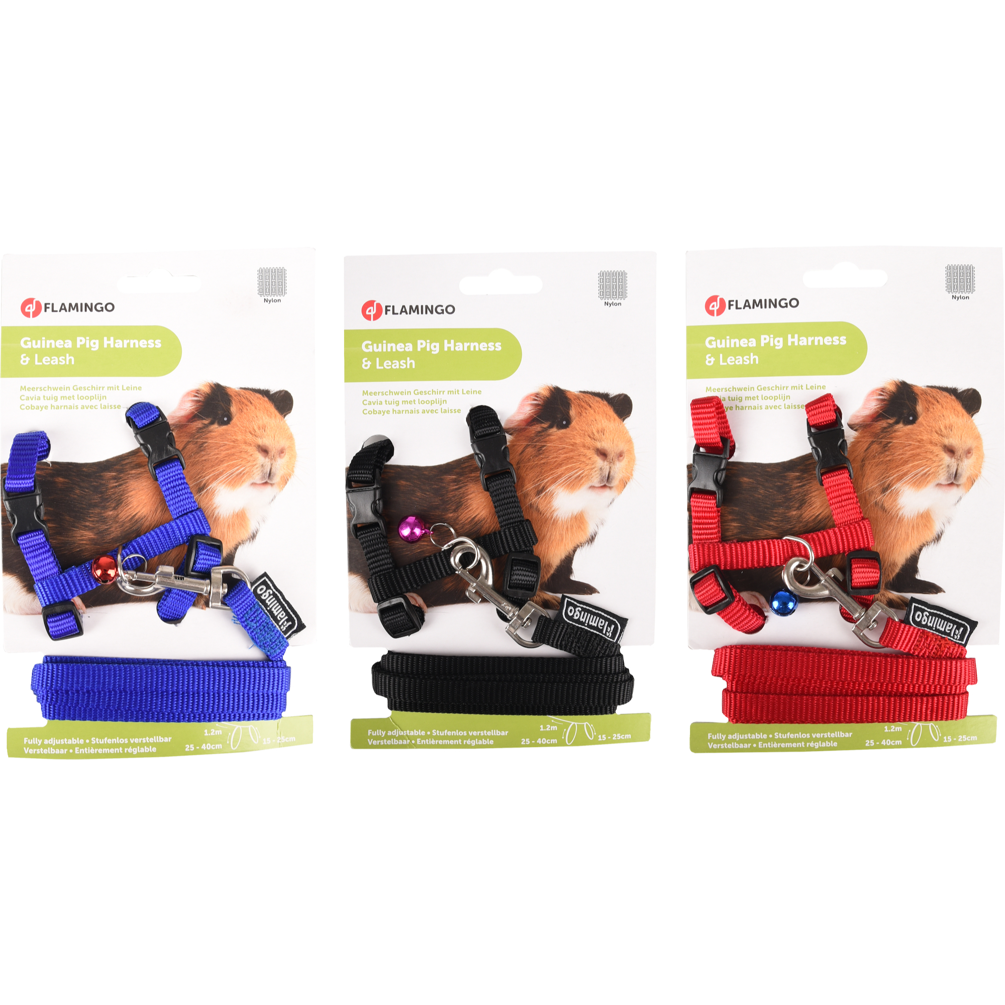 Flamingo Harnais & Laisse pour Cobaye couleur aléatoire
