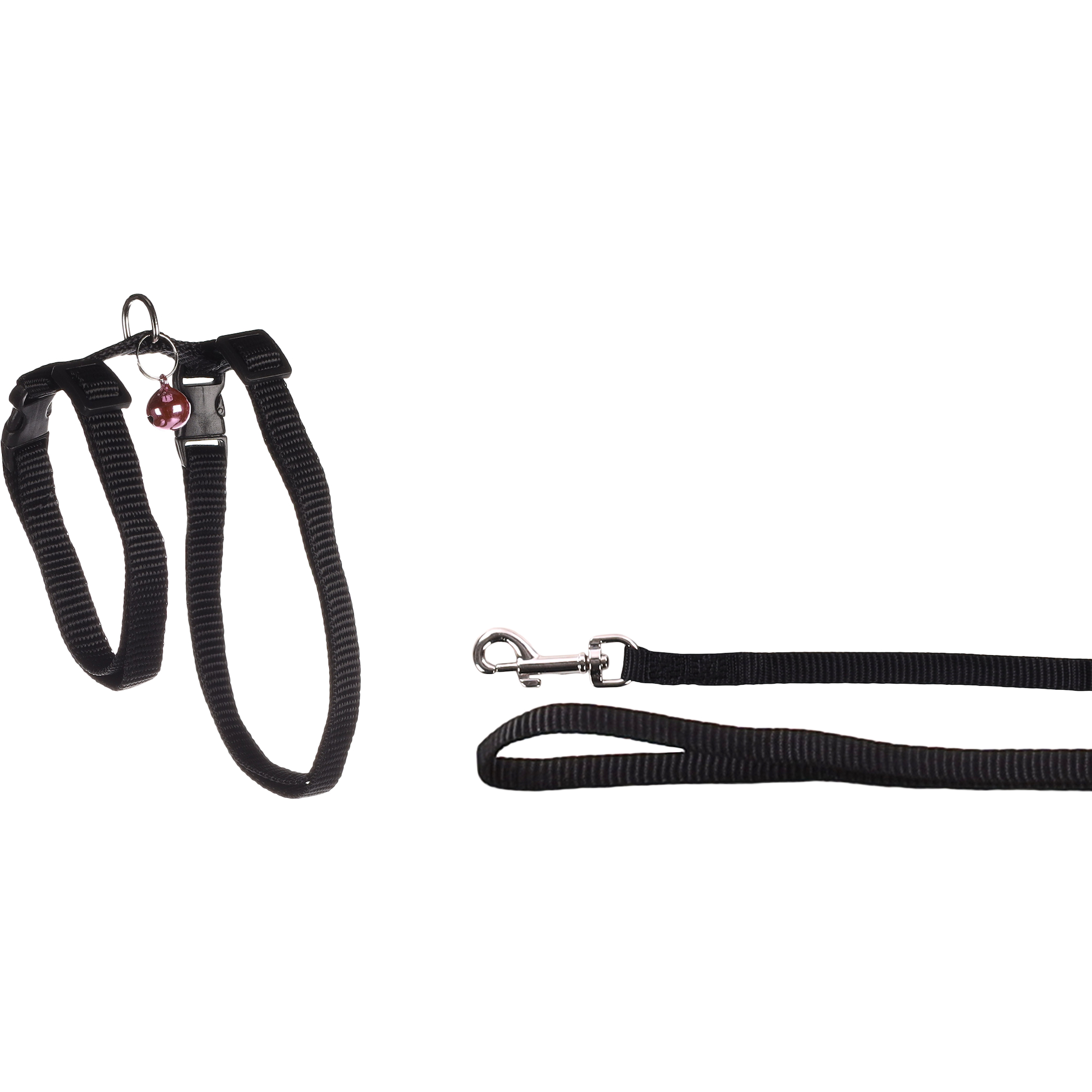 Flamingo Harnais & Laisse avec clochette pour Lapin couleur aléatoire – Image 5