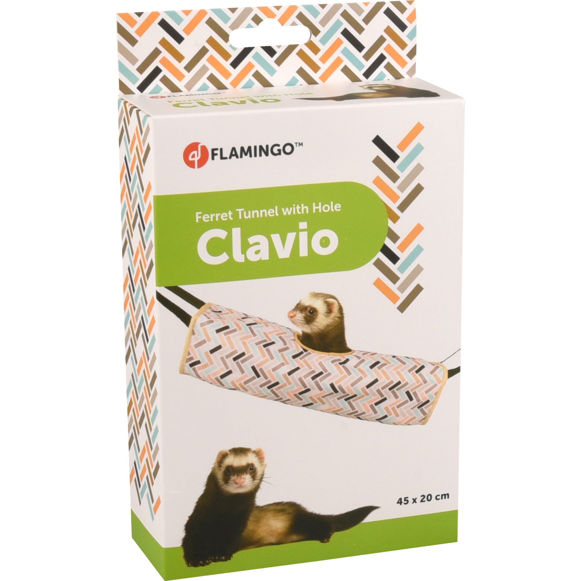 Flamingo Tunnel Clavio à suspendre pour furet – Image 3