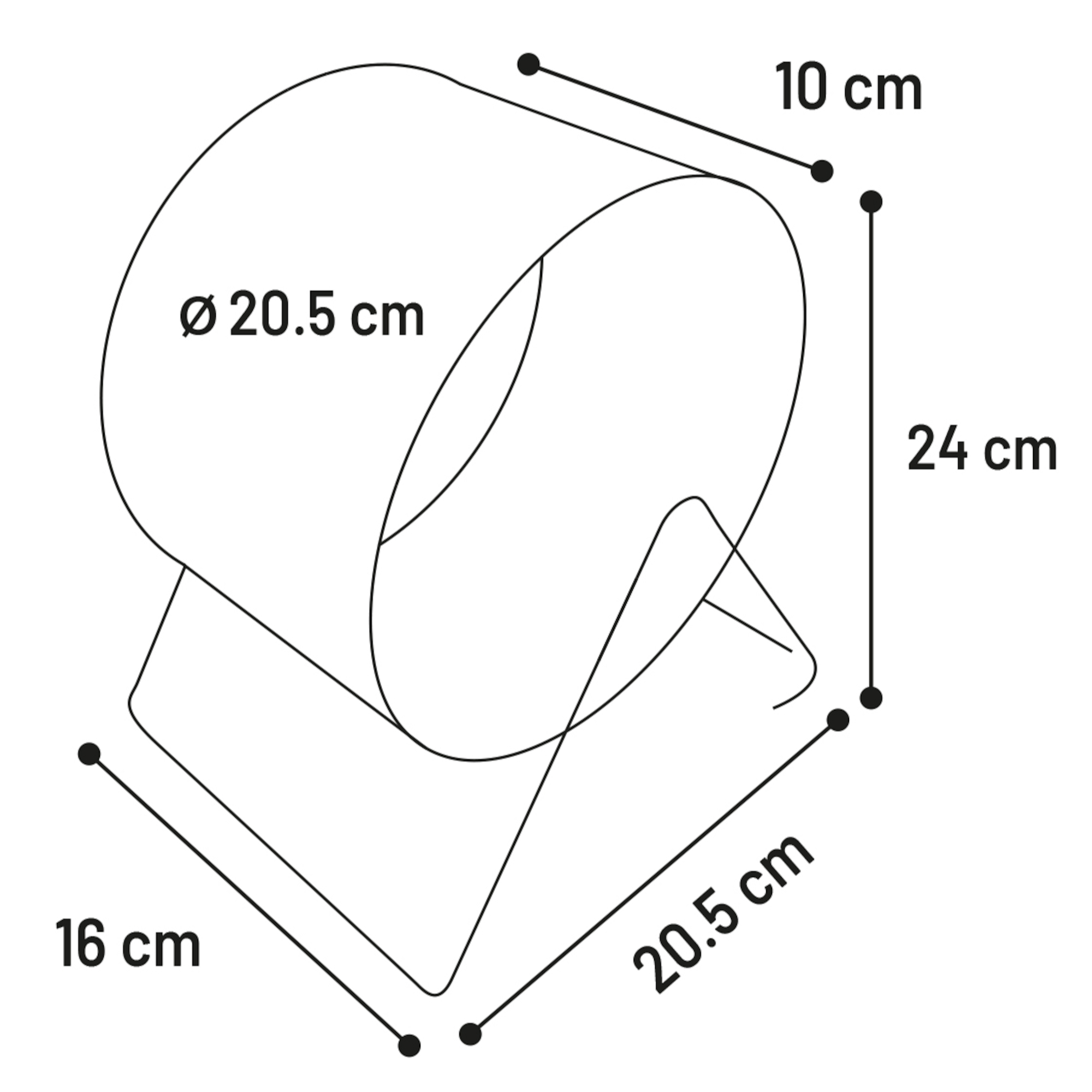 Flamingo jouet Trota roue d'exercice en métal rouge M – Image 3