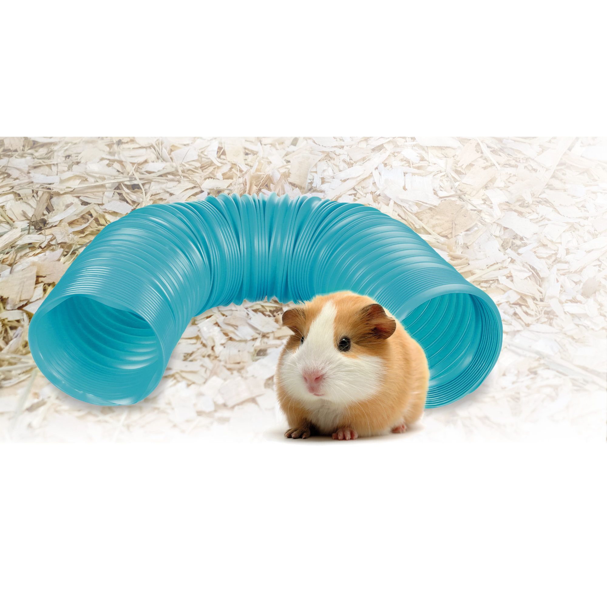 Flamingo Jouet tunnel pour rongeur et furet