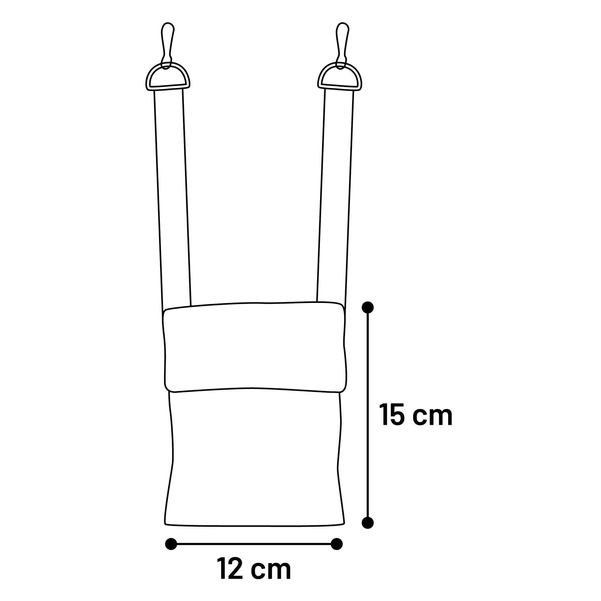 Flamingo sac à suspendre Fizi pour rongeurs – Image 2