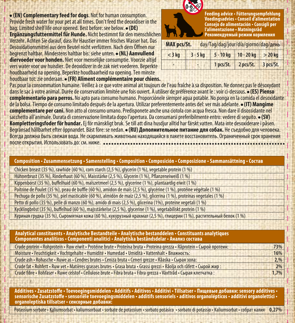 Hapki Friandises Hot-Dog au Poulet pour Chien – Image 3