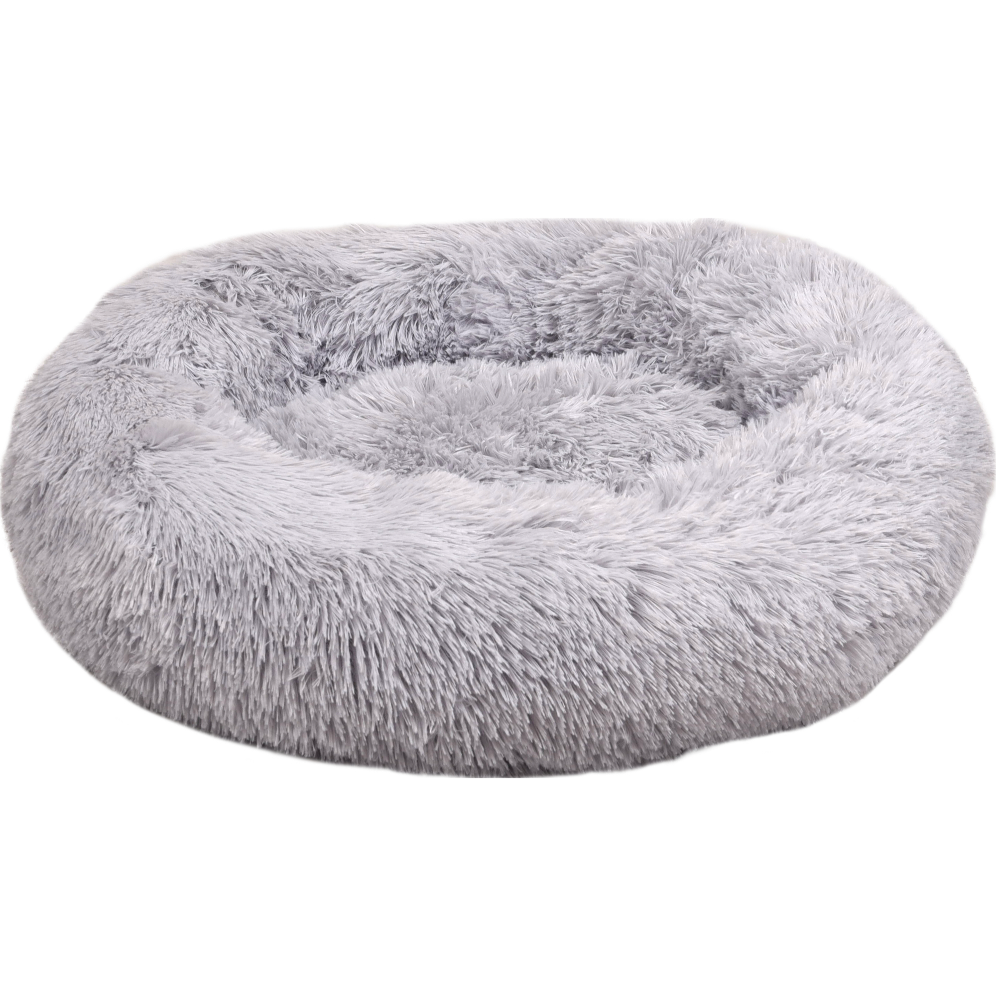 Flamingo Panier Krems pour Chien Rond Gris clair Ø 70cm