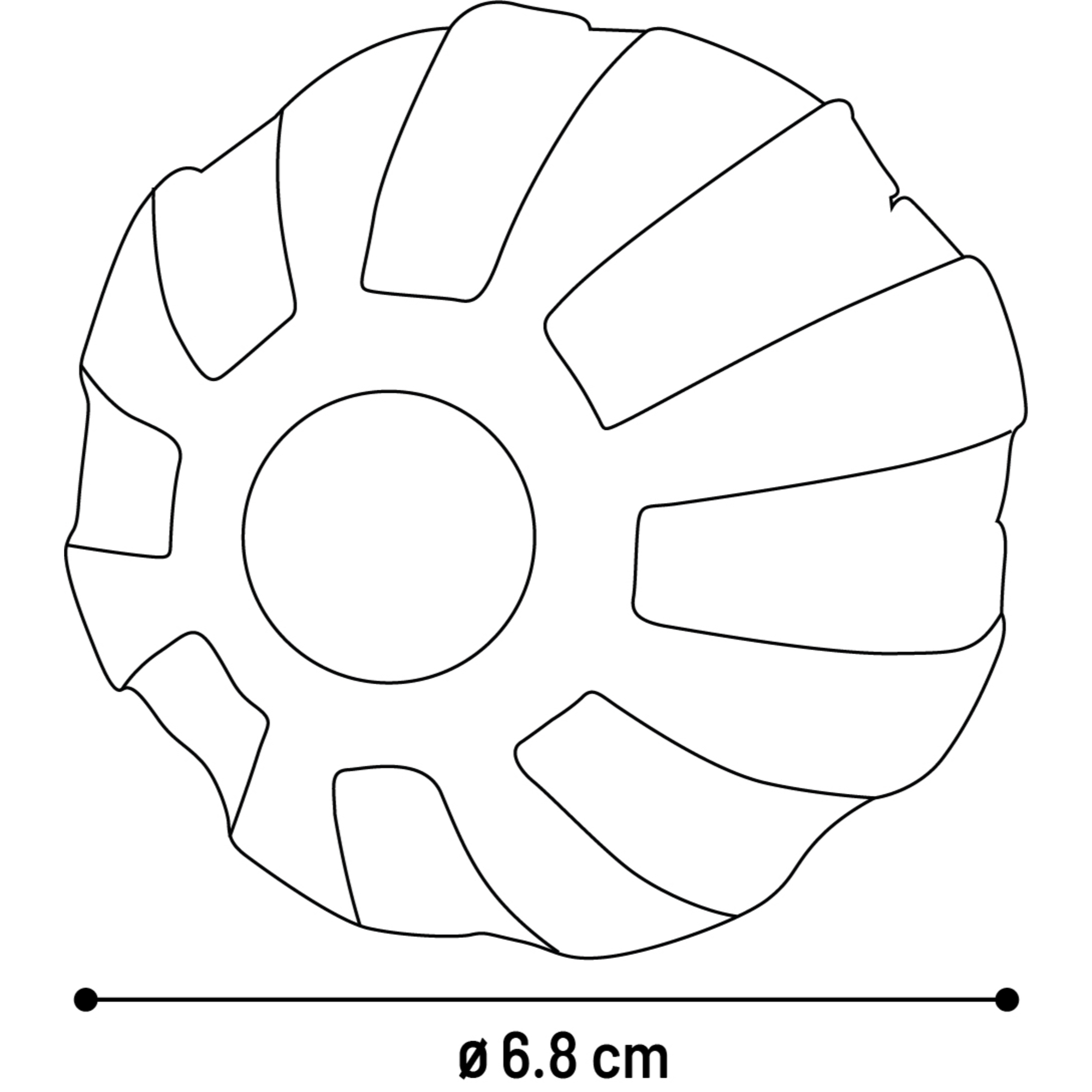 Flamingo Jouet Balle pour Chien Couleur Aléatoire – Image 2