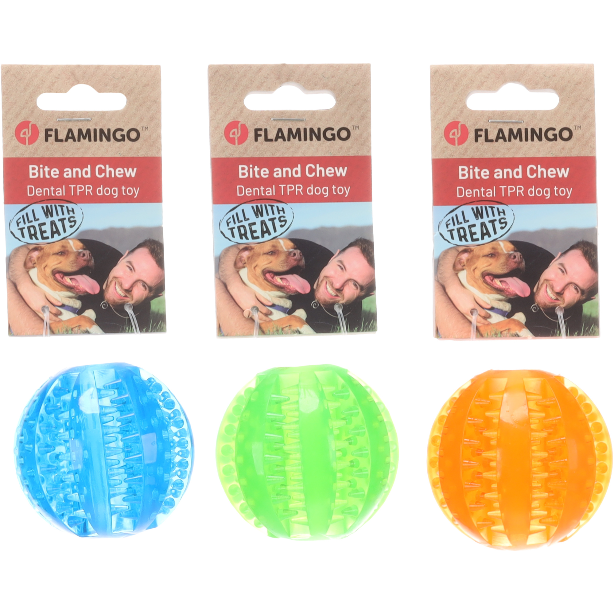 Flamingo Jouet Balle pour Chien Couleur Aléatoire – Image 7