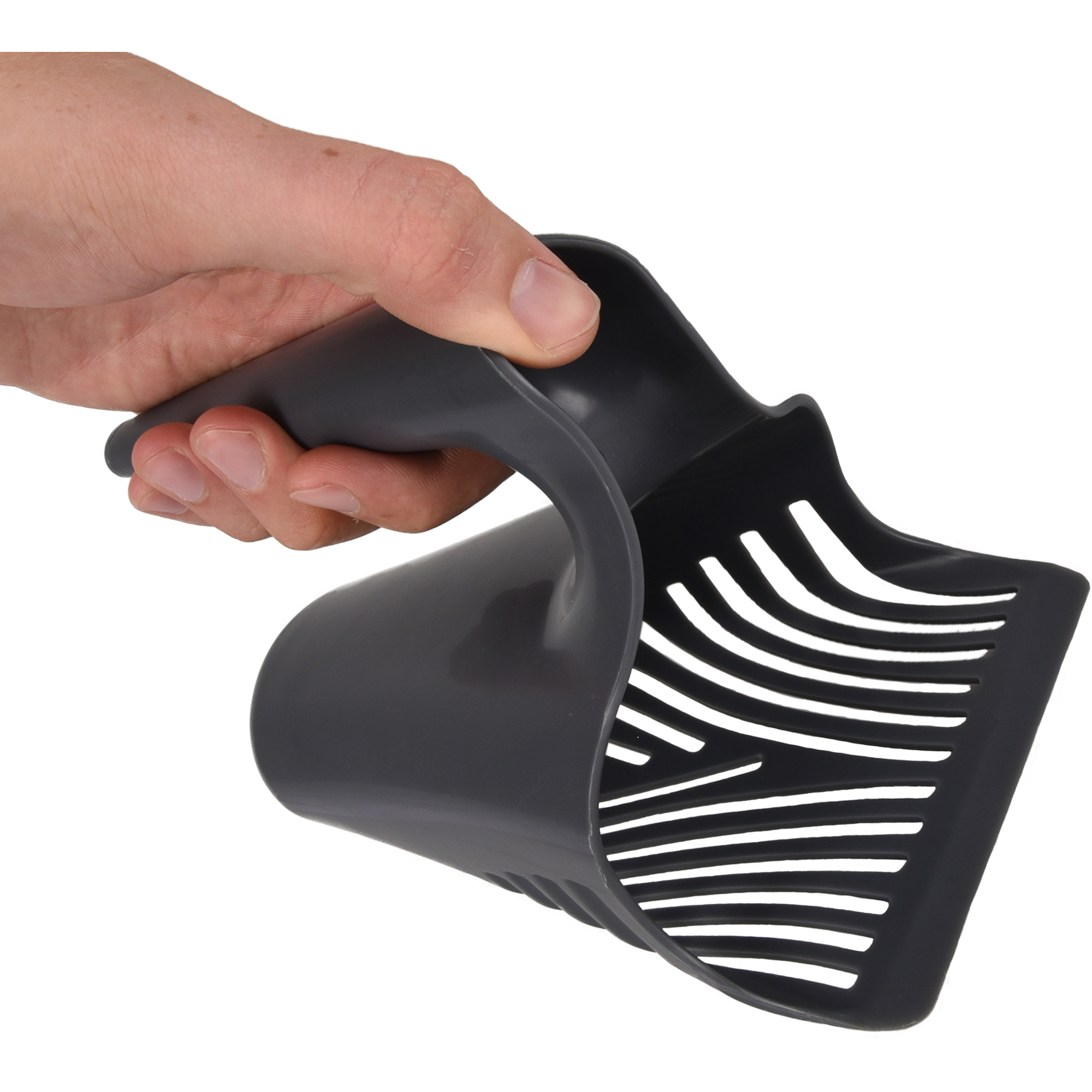 Flamingo Pelle à litière à Chat Cup Noir – Image 3