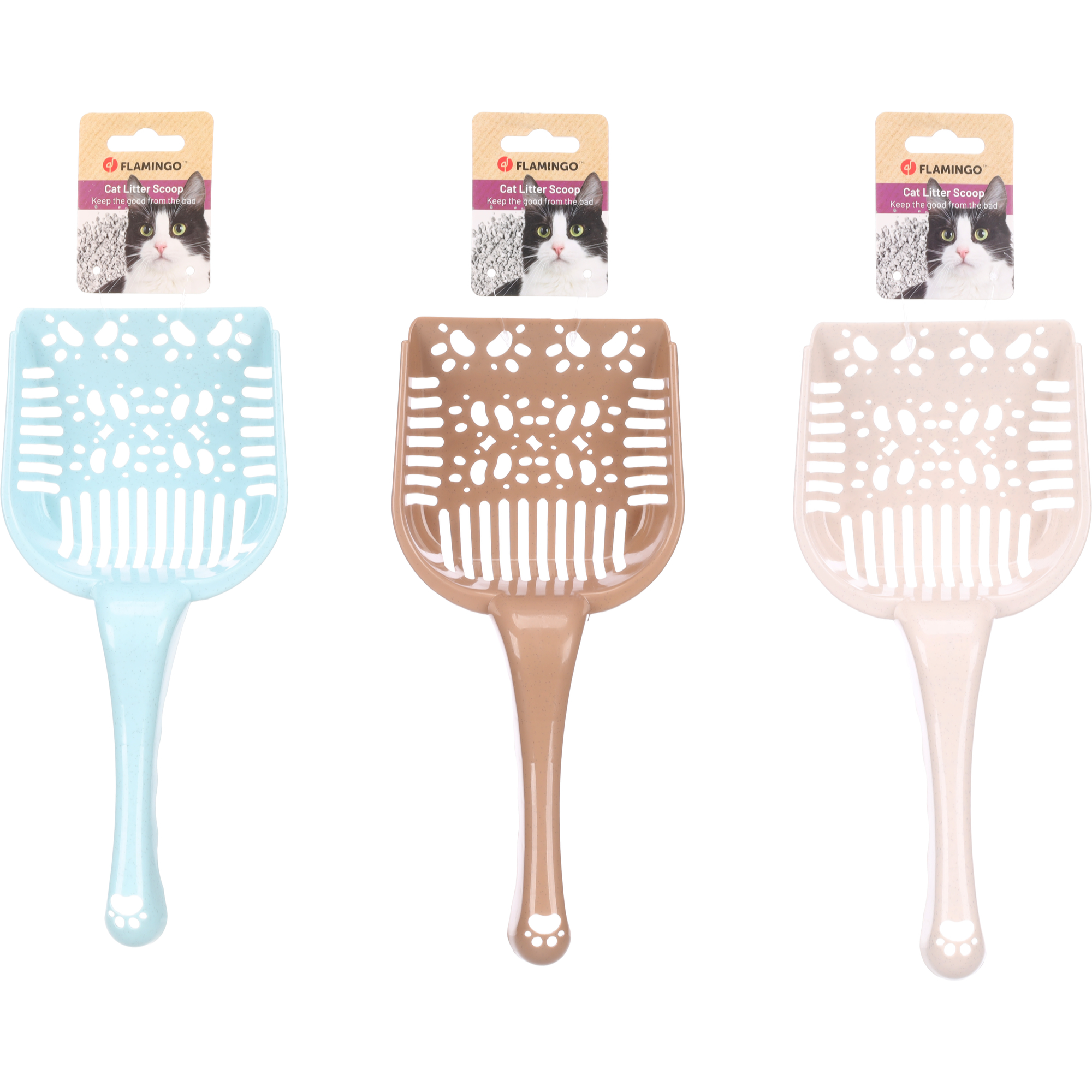 Flamingo Pelle à litière à Chat Hanky Couleur Aléatoire – Image 3