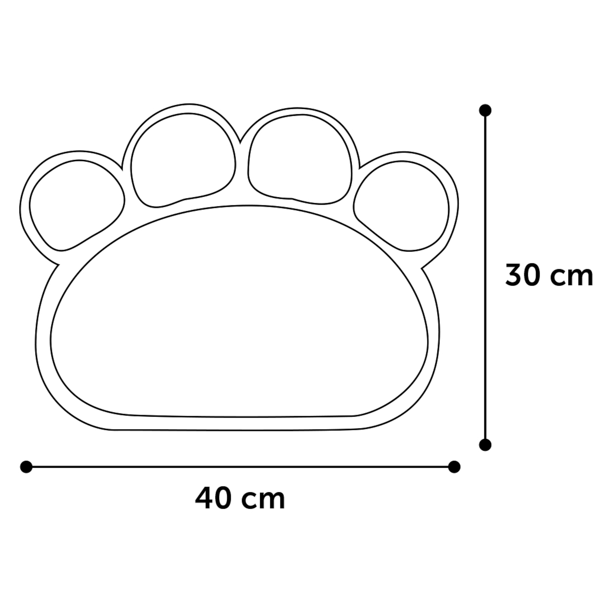 Flamingo Tapis de bac à litière à Chat Fuchsia – Image 2