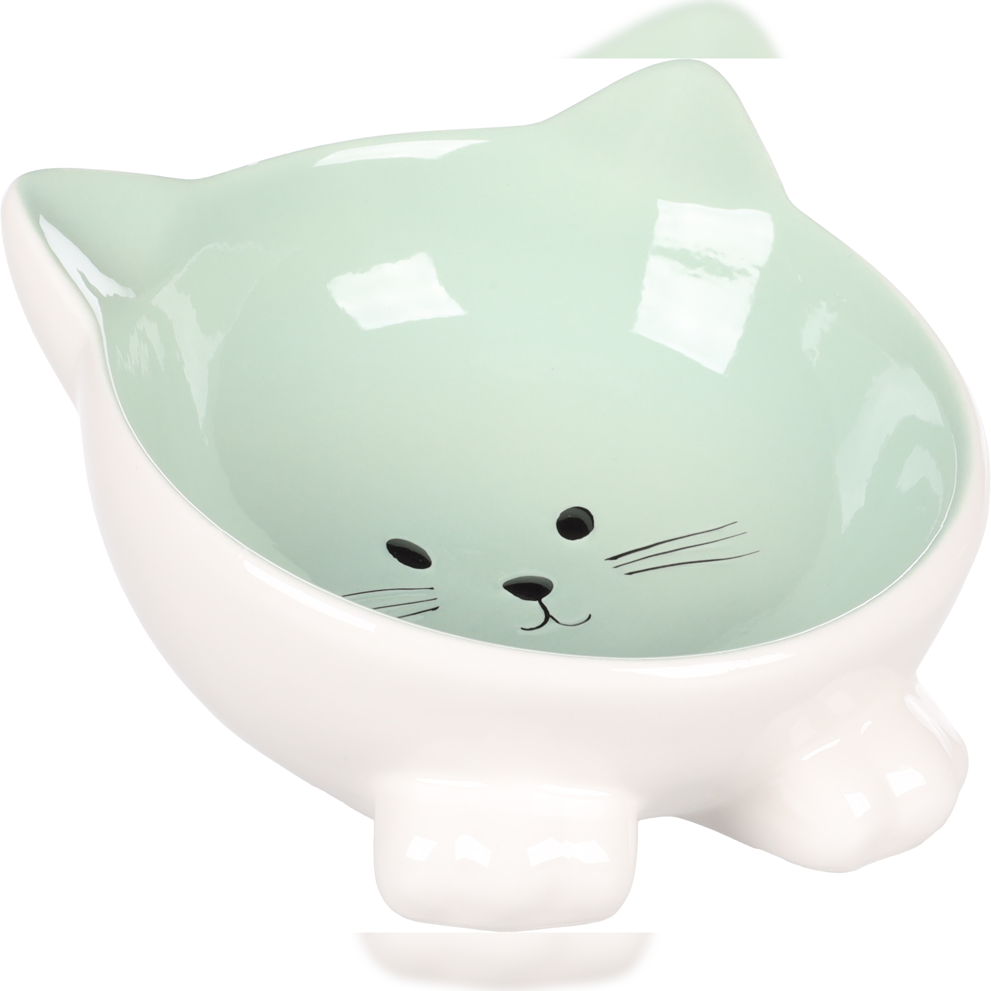 Flamingo Gamelle pour Chat Puzi Vert 125ML – Image 2