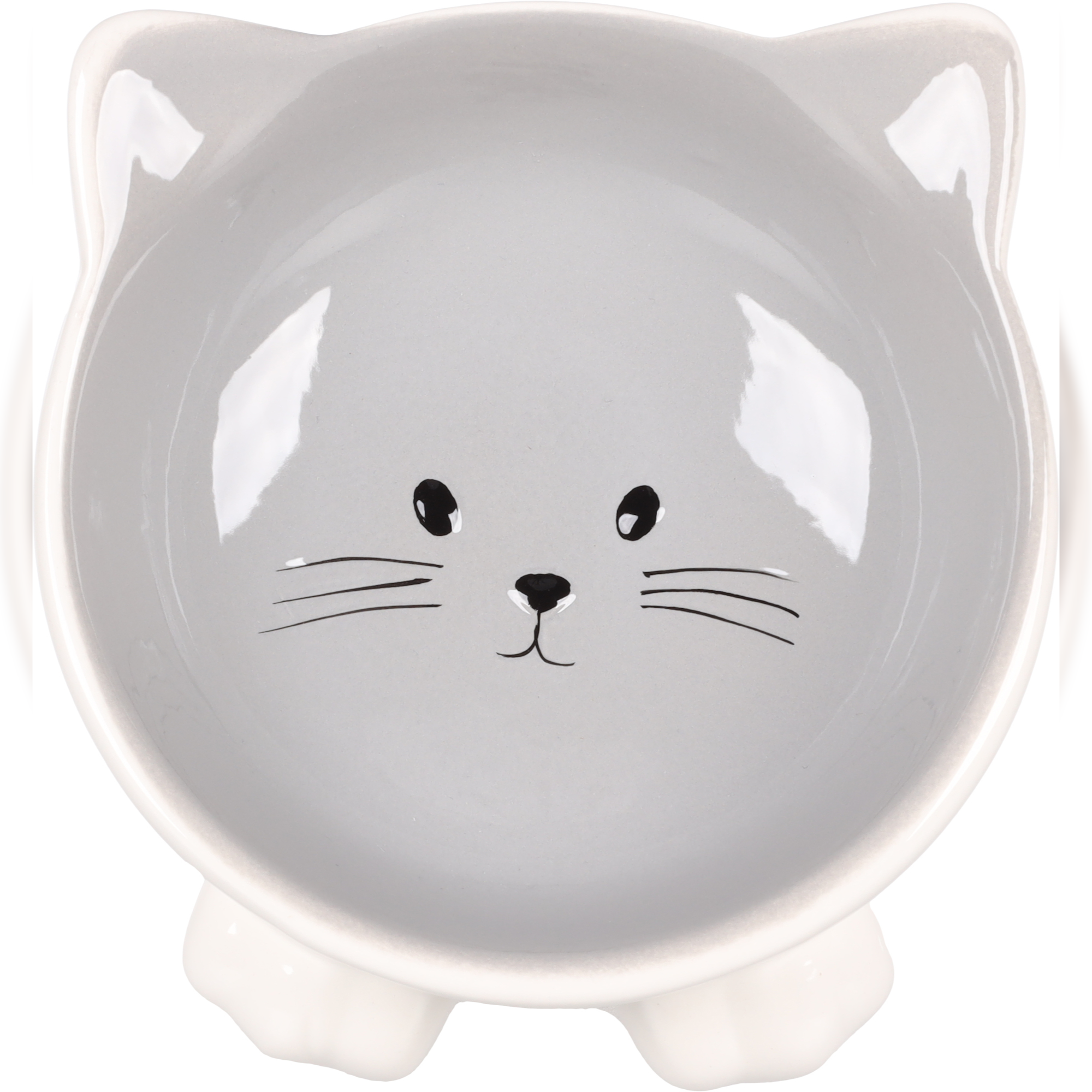 Flamingo Gamelle pour Chat Puzi Gris 125ML