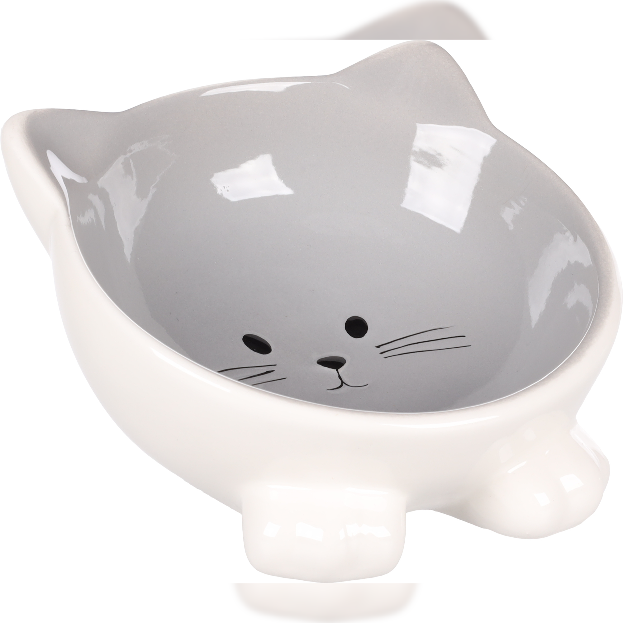 Flamingo Gamelle pour Chat Puzi Gris 125ML – Image 2