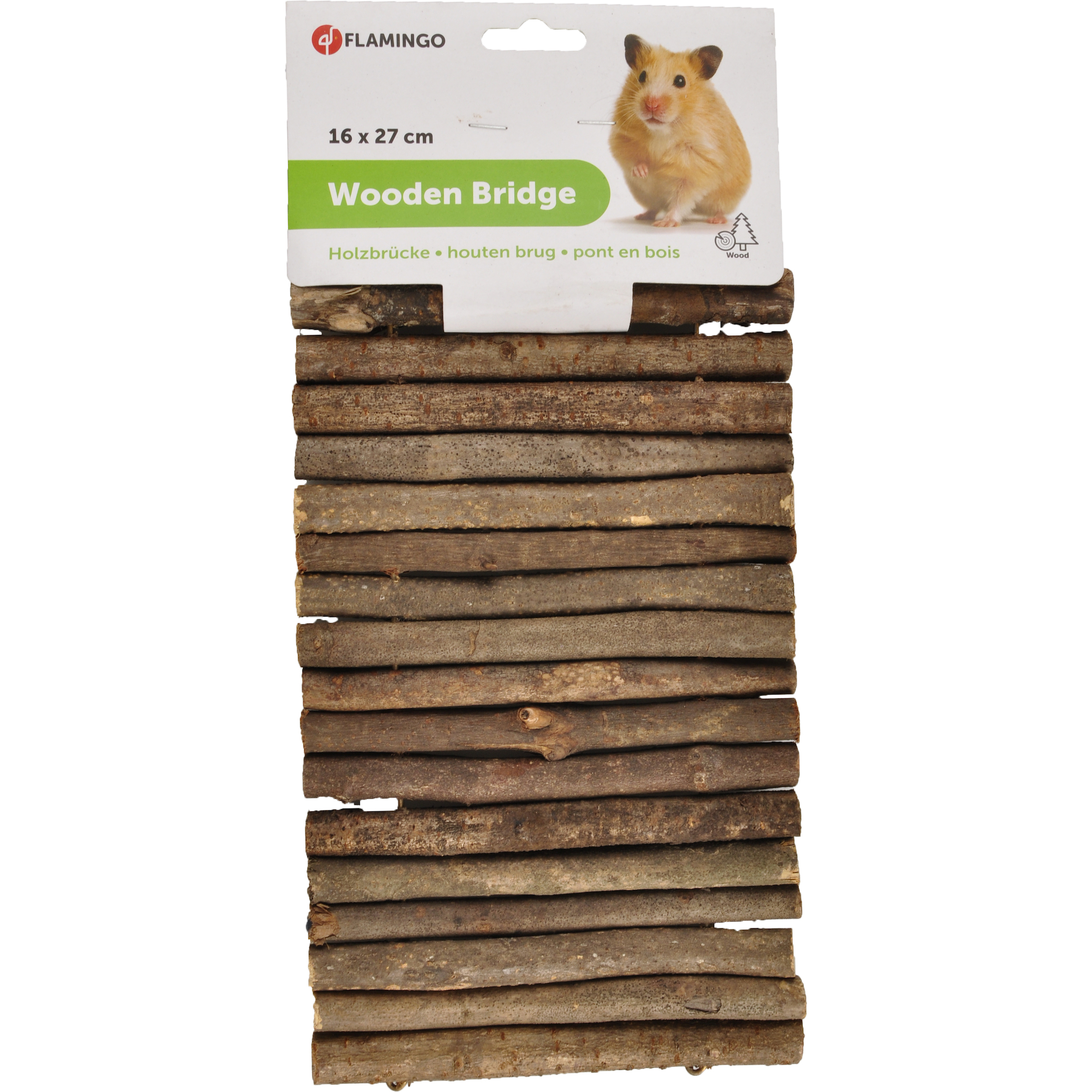 Flamingo Pont en Bois pour rongeurs M – Image 4