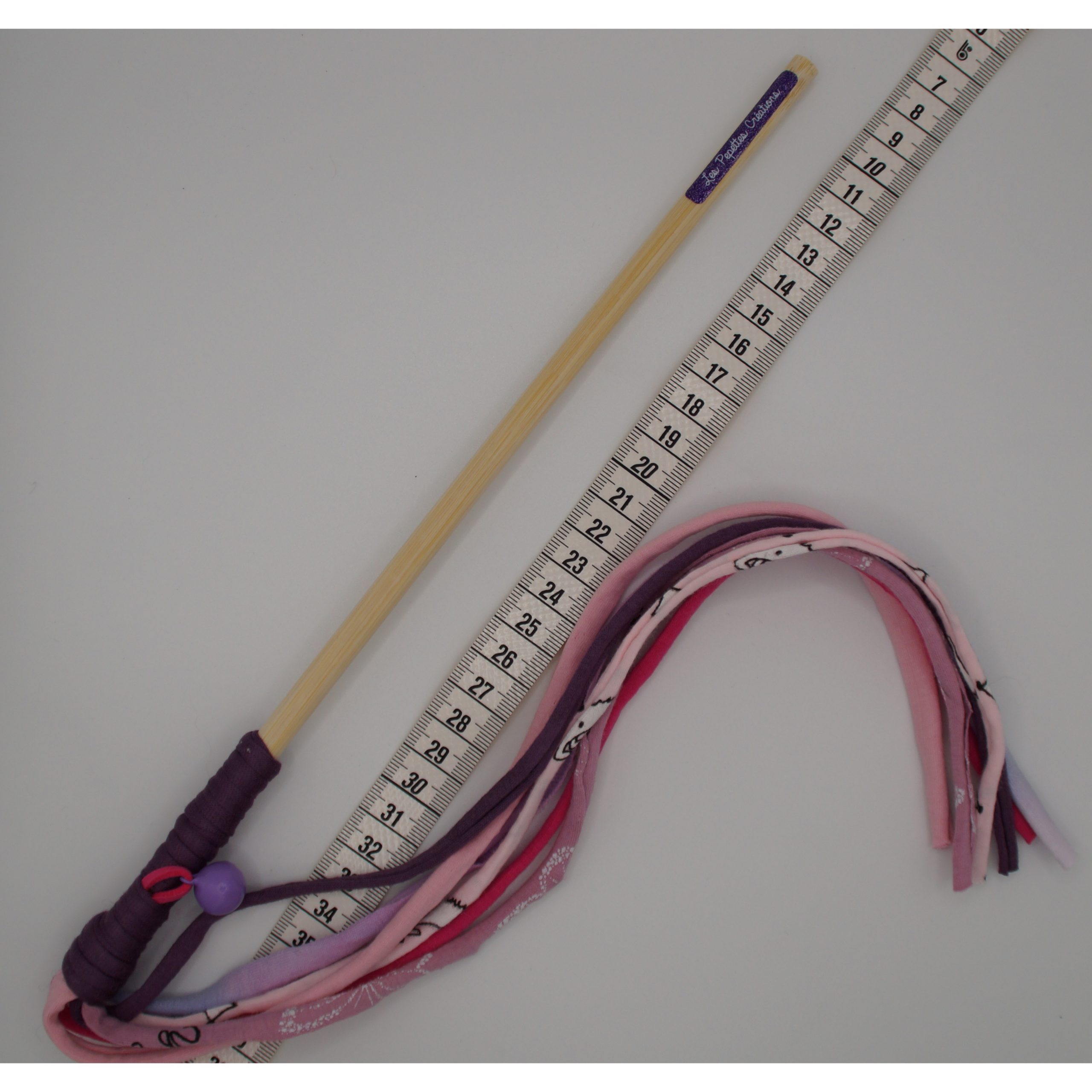 Les Pepettes Créations La Cana Jers'y Rose/Violet pour Chat – Image 2