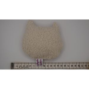 Les Pepettes Créations Doudou Pillow Cat Jaune pour Chat