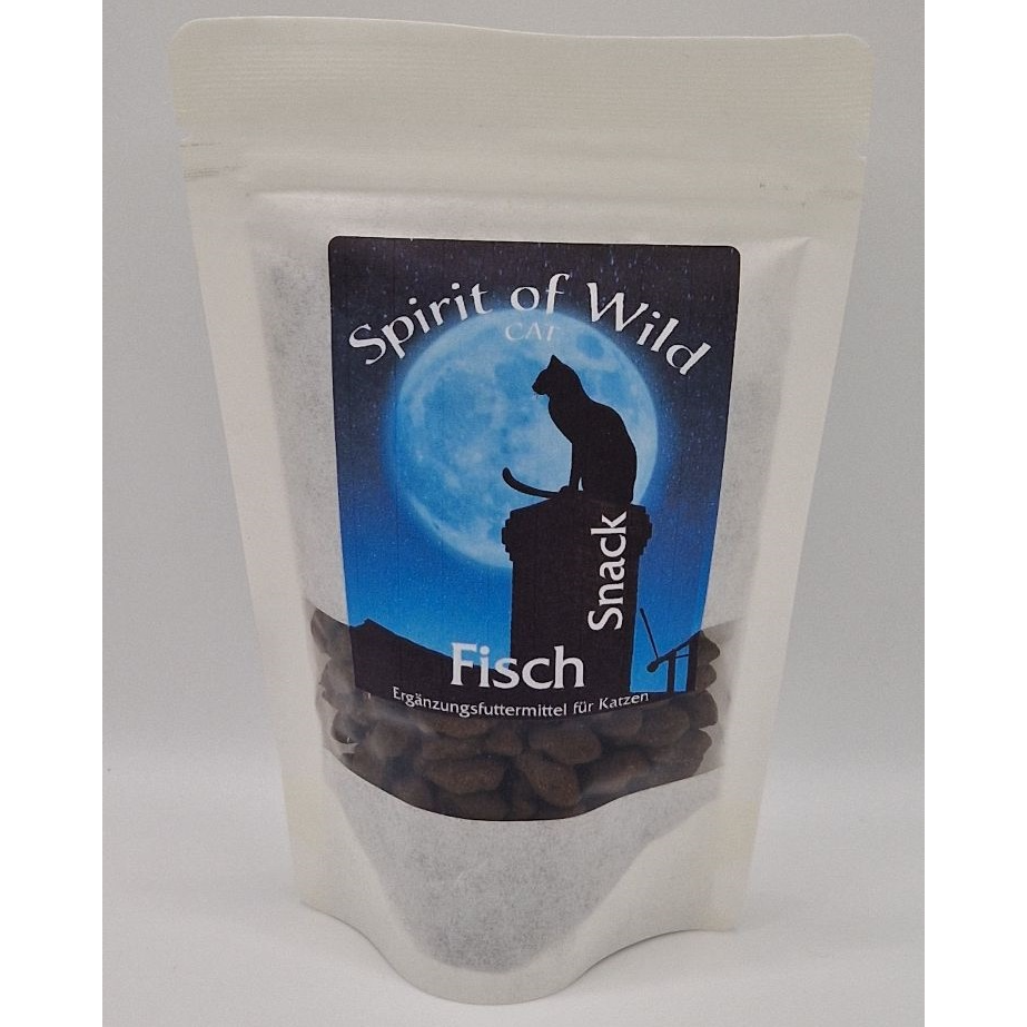 Spirit of Wild Friandises Chat au Poisson sans Céréales 150G