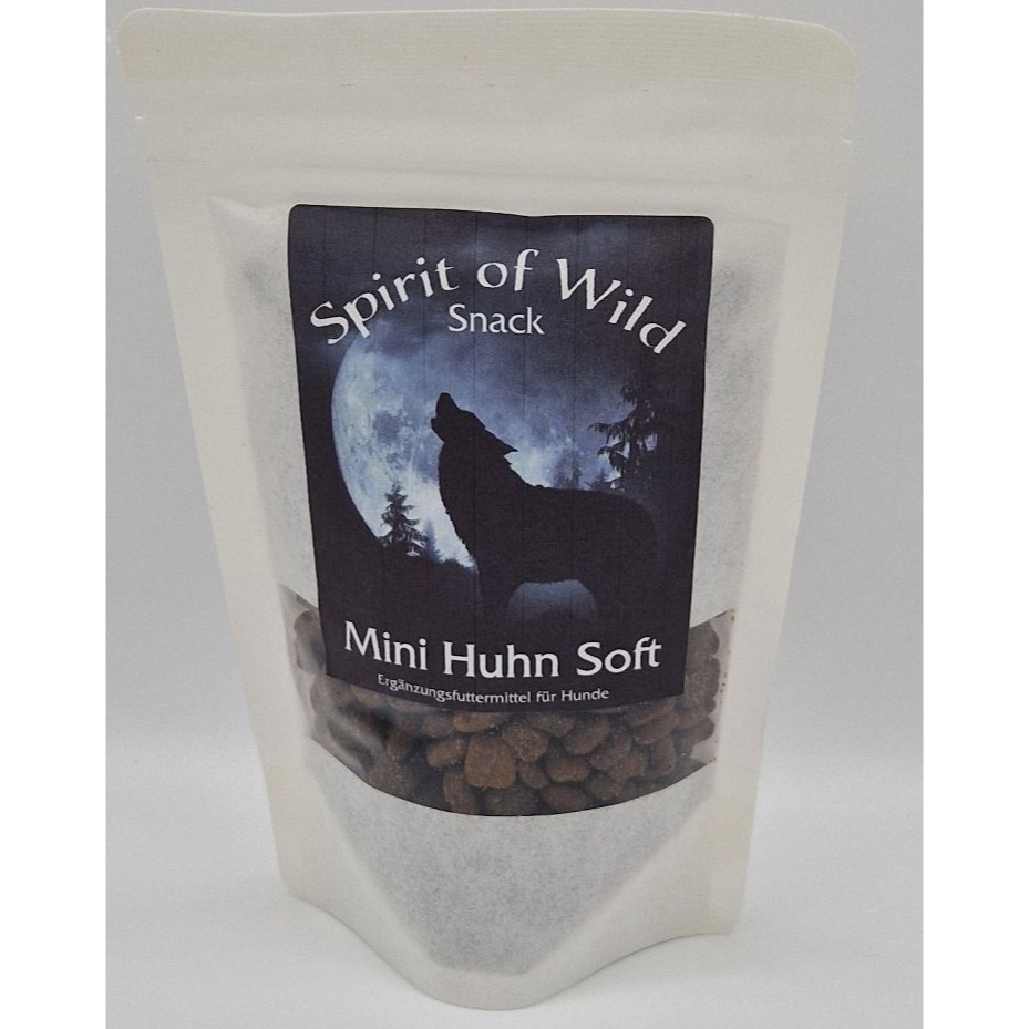 Spirit of Wild Mini friandises pour Chien au Poulet sans Céréales