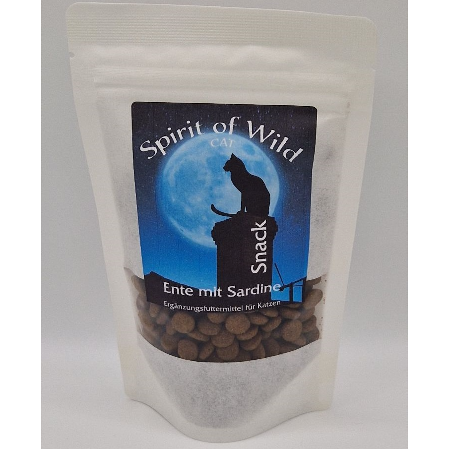 Spirit of Wild Friandises Chat au Canard et Sardine sans céréales