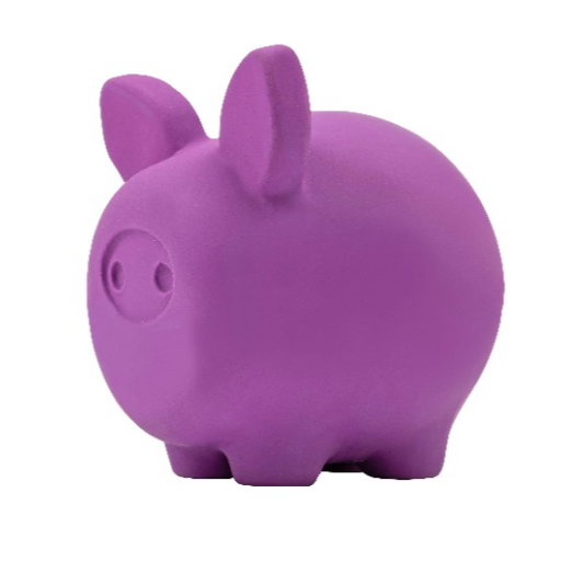 United Pets Jouet Pigs Piggy Violet pour Chien