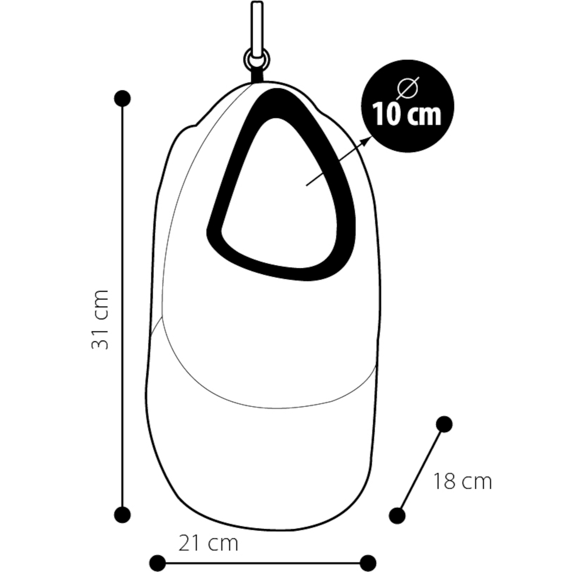 Flamingo Nid en Suédine à Suspendre pour Furet – Image 3