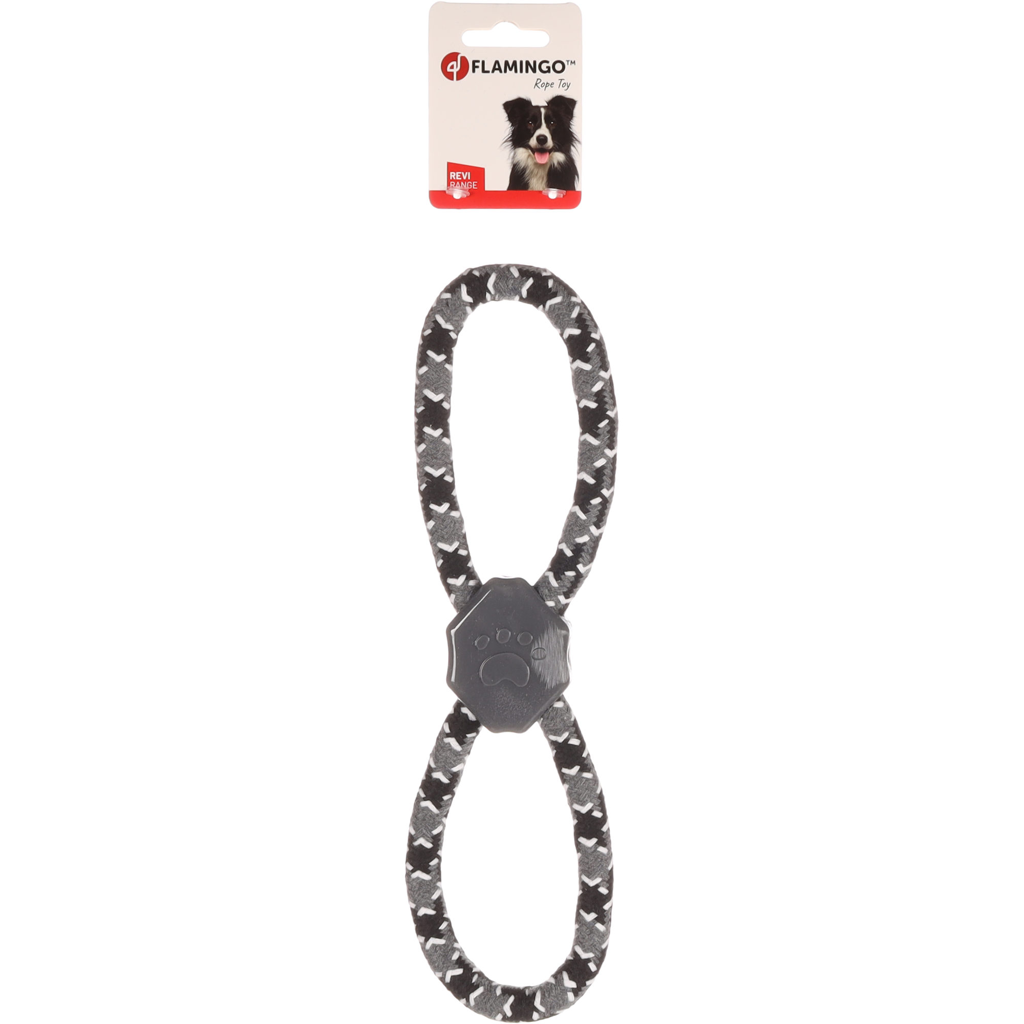 Flamingo Jouet pour chien Revi Corde à tirer – Image 3