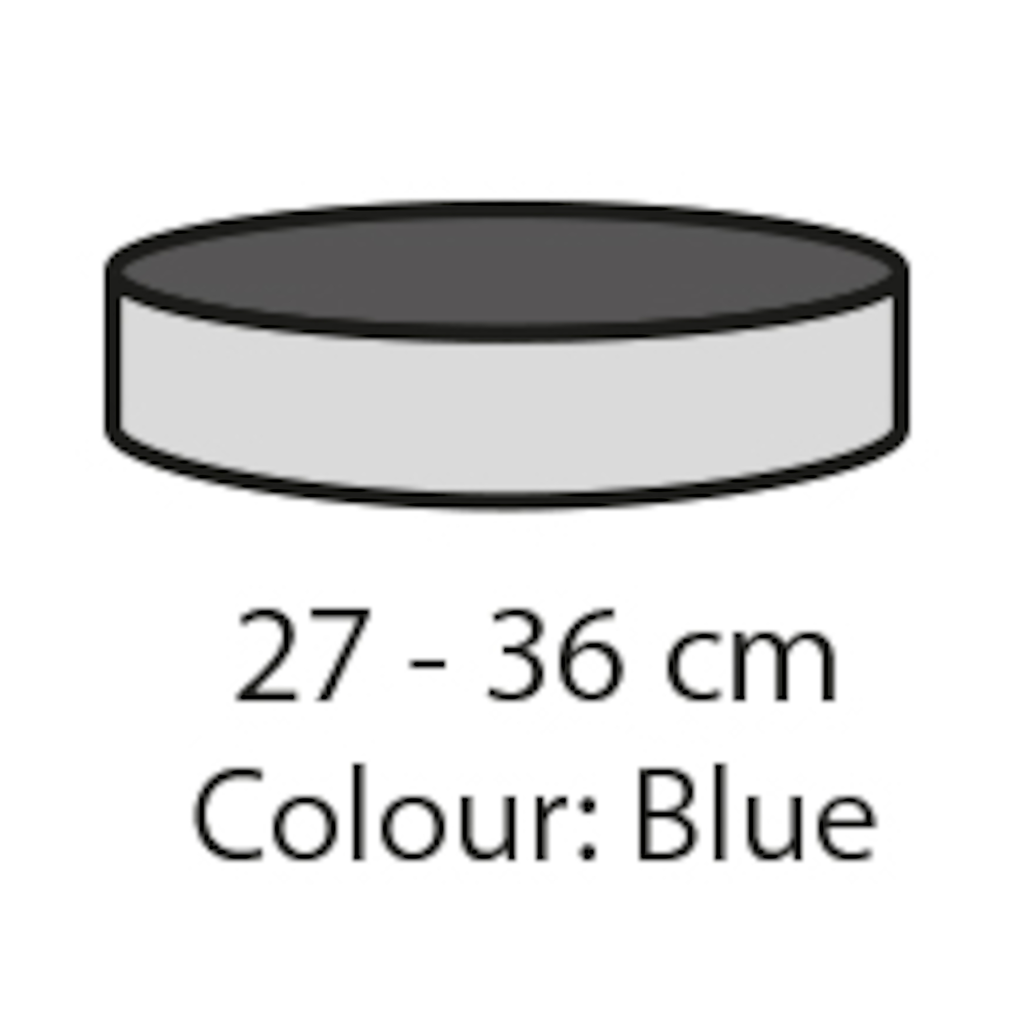 Bandana Rafraîchissant pour Chien Bleu S – Image 5