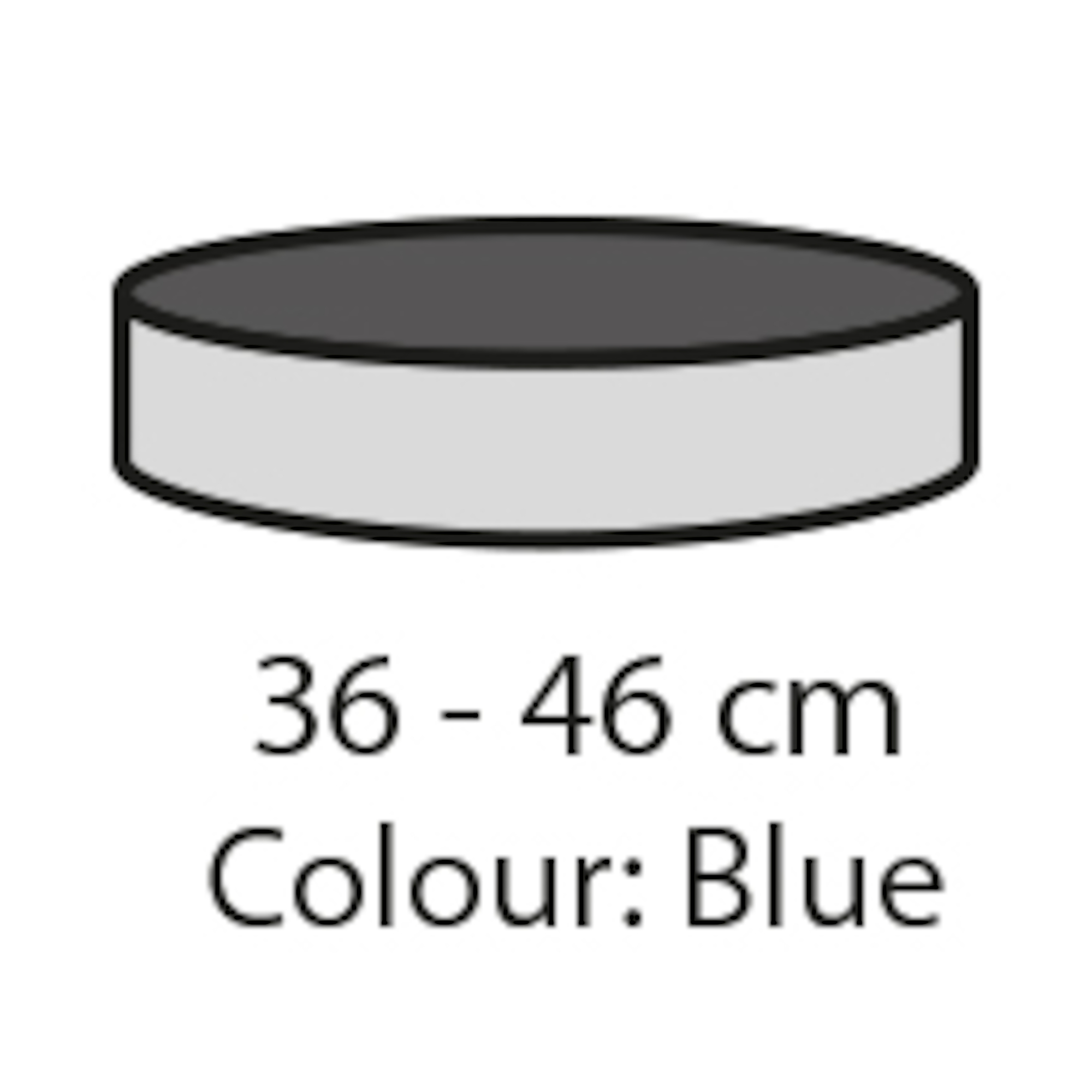 Bandana Rafraîchissant pour Chien Bleu M – Image 5