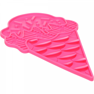 Tapis à lécher Glace Rose
