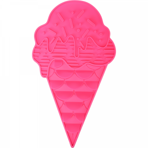 Tapis à lécher Glace Rose